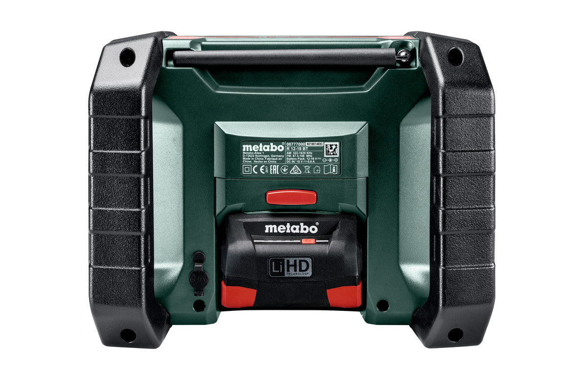 R 12-18 BT (600777850) Cordless worksite radio