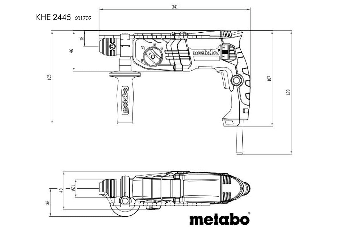KHE 2445 (601709500) Combination hammer