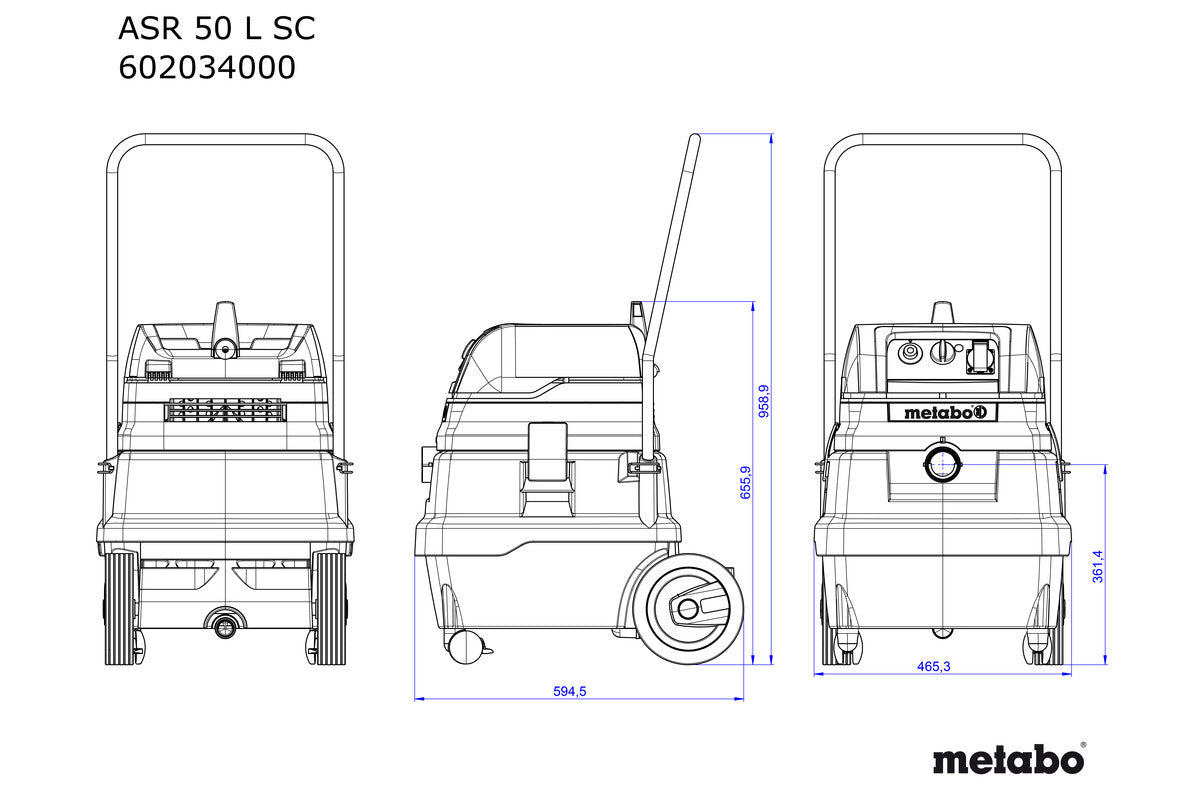 ASR 50 L SC (602034000) Vacuum cleaner