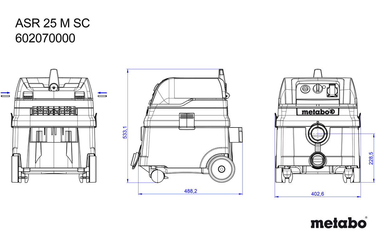 ASR 25 M SC (602070000) Vacuum cleaner