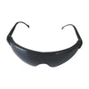 Sporty Goggle Smoke Shade With Black Adjustable Frame
