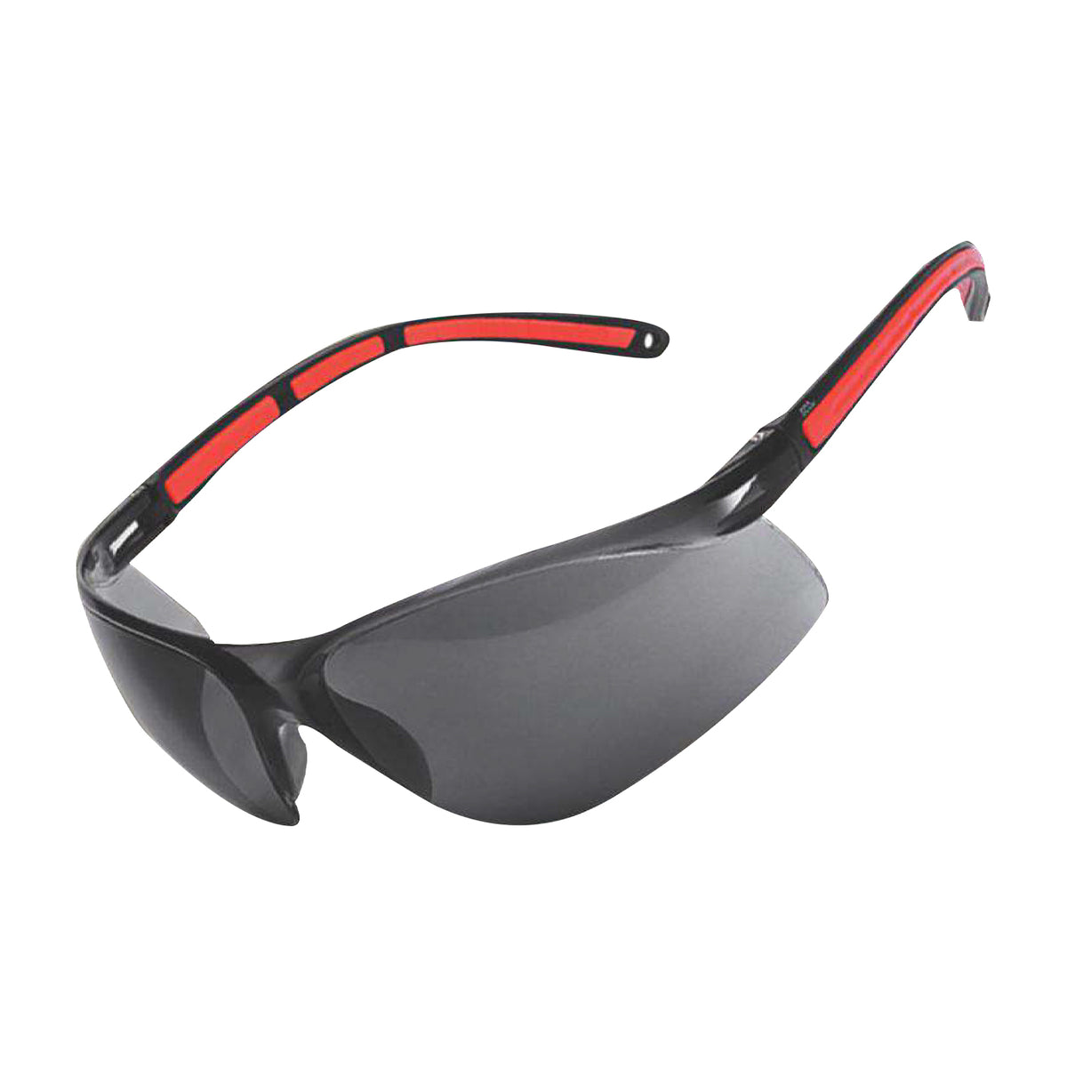 Sporty Goggle Smoke Shade Black Adjustable Frame