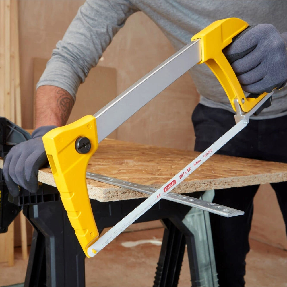 Stanley Dynagrip Heavy-Duty Hacksaw | 1-20-110