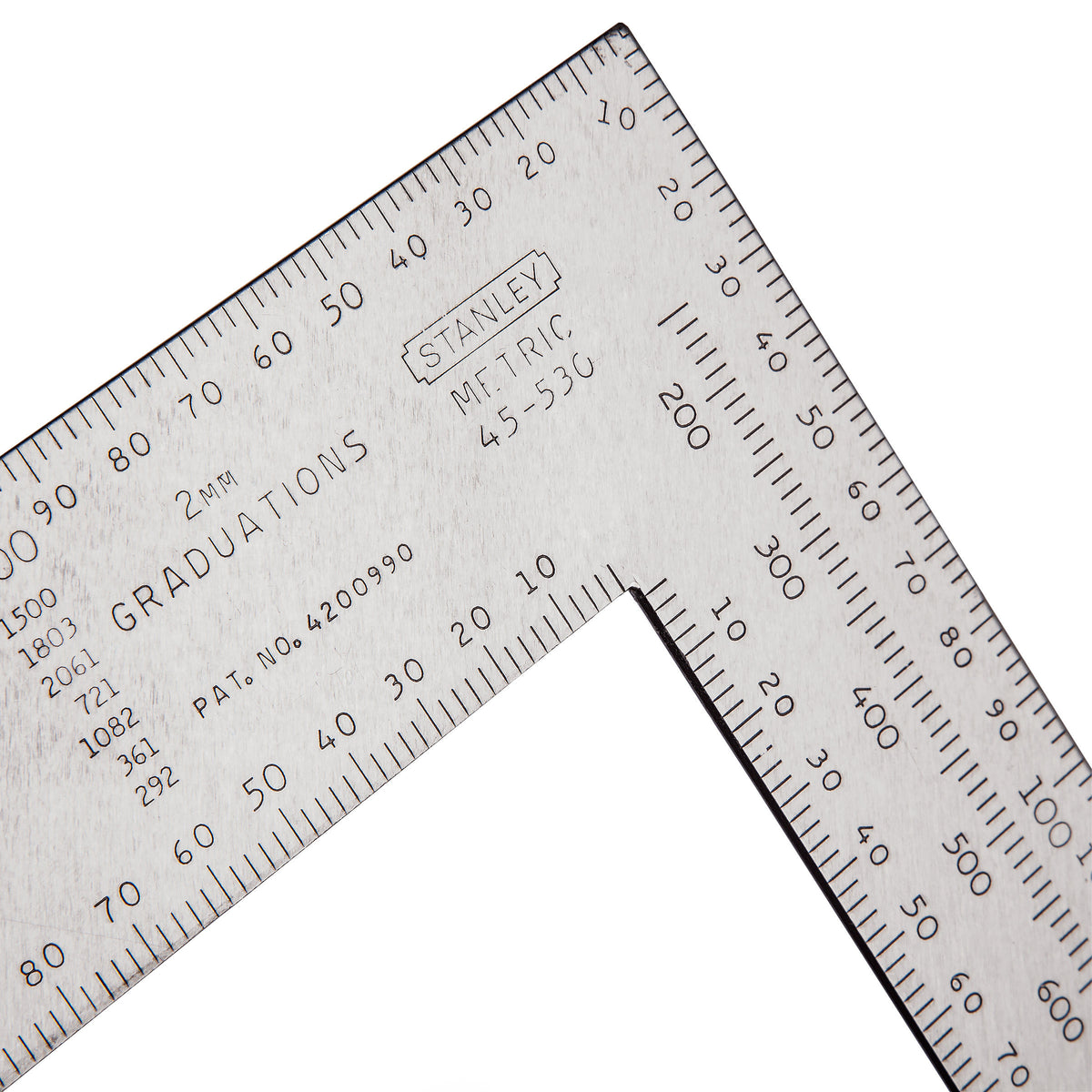 Stanley Builders Roofing Square with Tables | 1-45-530
