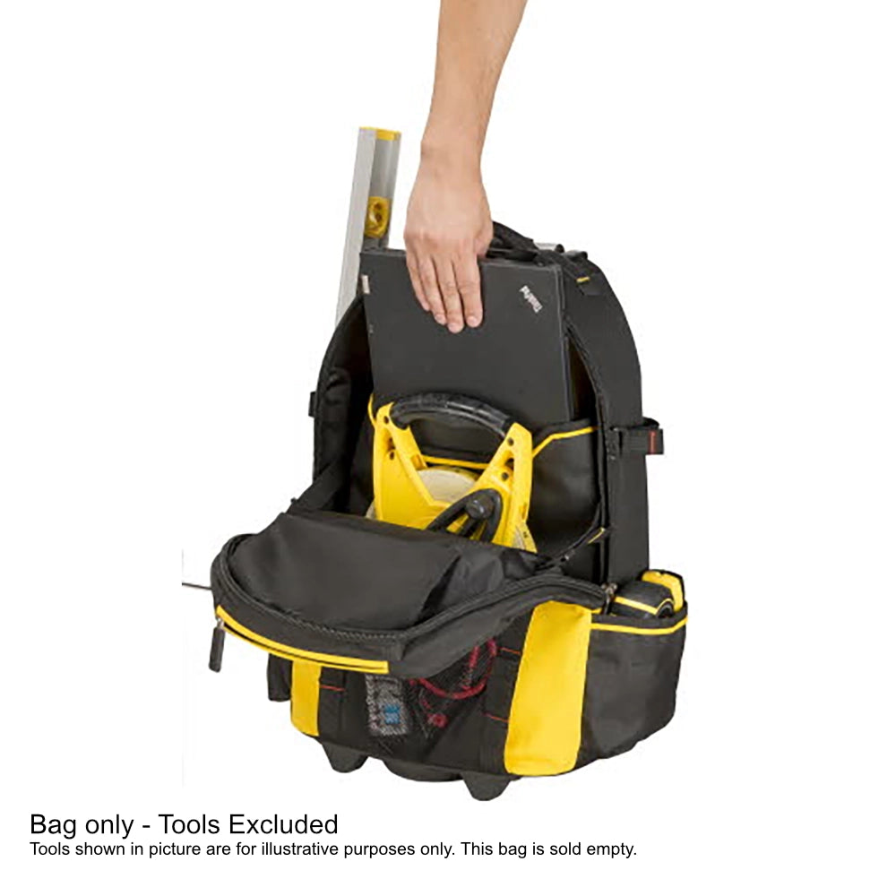 Stanley Fatmax Heavy-Duty Tool Bag Backpack on Wheels | 1-79-215