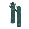 Green Lined Shoulder Length Gloves Size (16: Cuff)