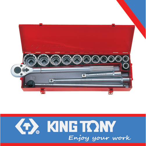 SOCKET SET 16PC 3/4″ 7/8″ -2″ 12P