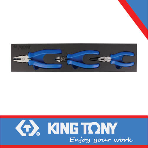 PLIERS SET COMB SIDE/C AND LONG/N EPE FOAM