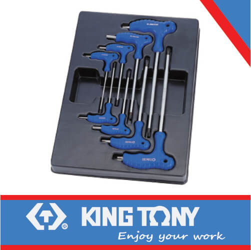 TORX KEY L-TYPE HANDLE T10-T50 8PC