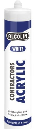 ALCOLIN CONTRACTOR'S ACRYLIC WHITE 260ML