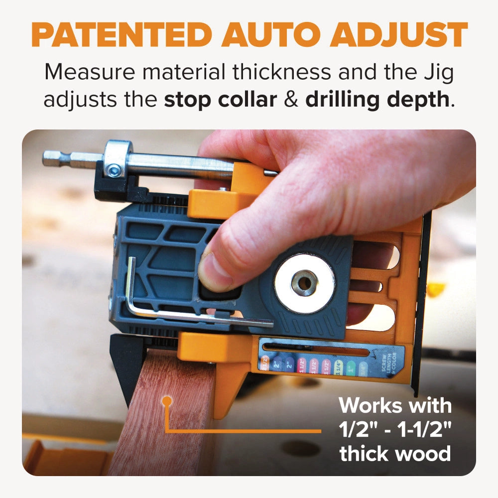 BORA Automatic Mini-Pocket Hole Jig | BR-A170301