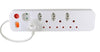 MULITPLUG 8WAY SINGLE SWITCH E-MATE