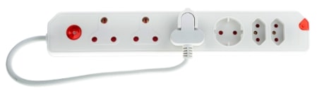 MULTIPLUG 6WAY 3X16A,2X5A,1XSCH