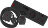 COMBOPACK BLACK 3M LEAD+USB,SCHUCKO ADAP
