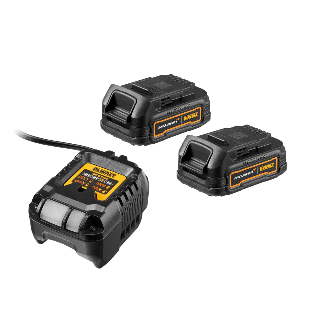 DEWALT x McLaren F1 Team 18V XR Brushless Twin Kit