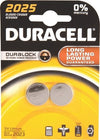DURACELL BATT COIN DL2025 2X10 PER BOX