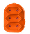 ADAPTOR TRIPLE EURO ORANGE E/MATE