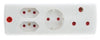 ADAPTOR 1X16A+2X5A+1XSK WHITE E/MATE