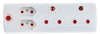 ADAPTOR 2X16A+2X5A SURGE WHITE E/MATE