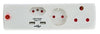 ADAPTOR 1X16A+1X5A+1SK+2USB SURGE E/MATE