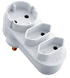 ELEC MTS ADAPTOR 2X5A 1XSHUCKO