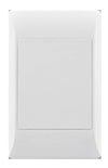 SOCKET E/MATE 2X4 BLANK PLATE WHITE