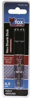 FOX HEX STUB 4.0 X 53MM HSS
