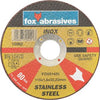 ABR FOX CUTOFF S/STEEL 115X1.6MM