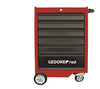 TOOL TROLLEY GED RED 6 DRAWER 218 PCE