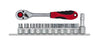 SOCKET SET GEDORE RED 1/2