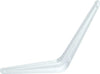ABS BRACKET SHELF WHI 200X250MM 10PR