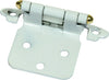 MACKIE HINGE SELF CLOSE WHITE/GOLD 1PR