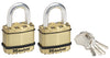 PADLOCK MAS EXL 45MM LAM BRASS OCT 2KA