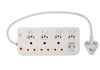 MULTIPLUG 8WAY INDIVIDUAL SWITCH