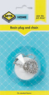 MTS HOME BASIN PLUG AND CHAIN WHITE