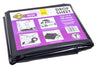 MTS DROPSHEET BLACK 2X5M 100MIC
