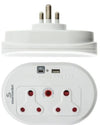 SMARTSOCKET ADAPTOR SURGE (2X16A+USB)