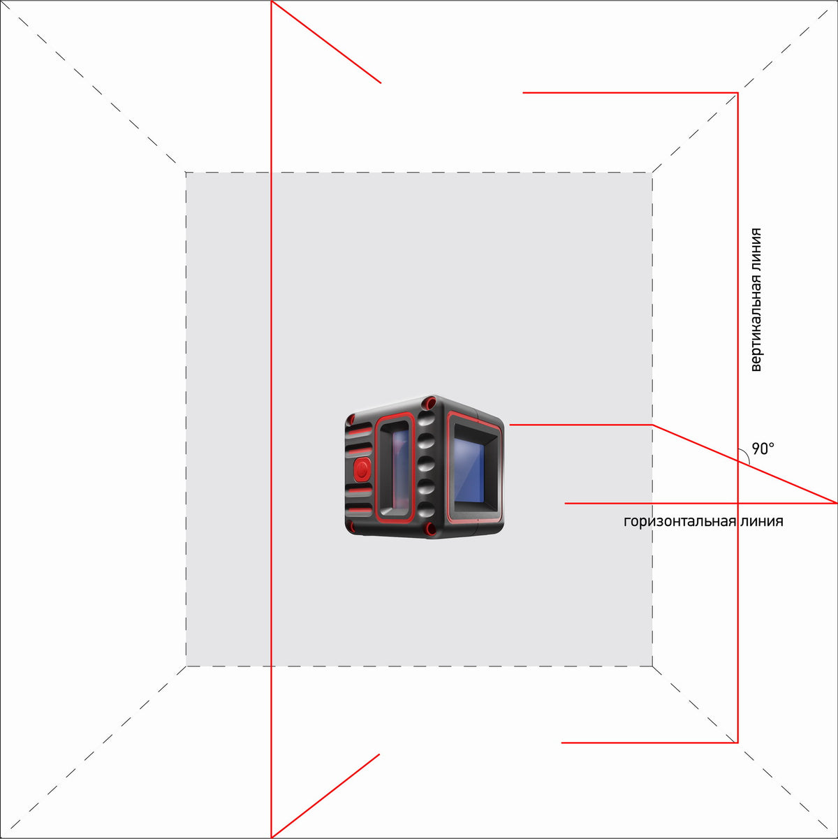 ADA 3D Cube Cross Line Laser Kit | A00385