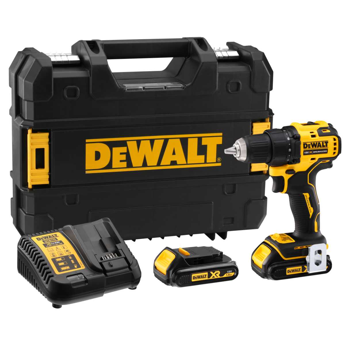DEWALT 18V Ultra Compact Brushless Drill Driver | DCD708S2T