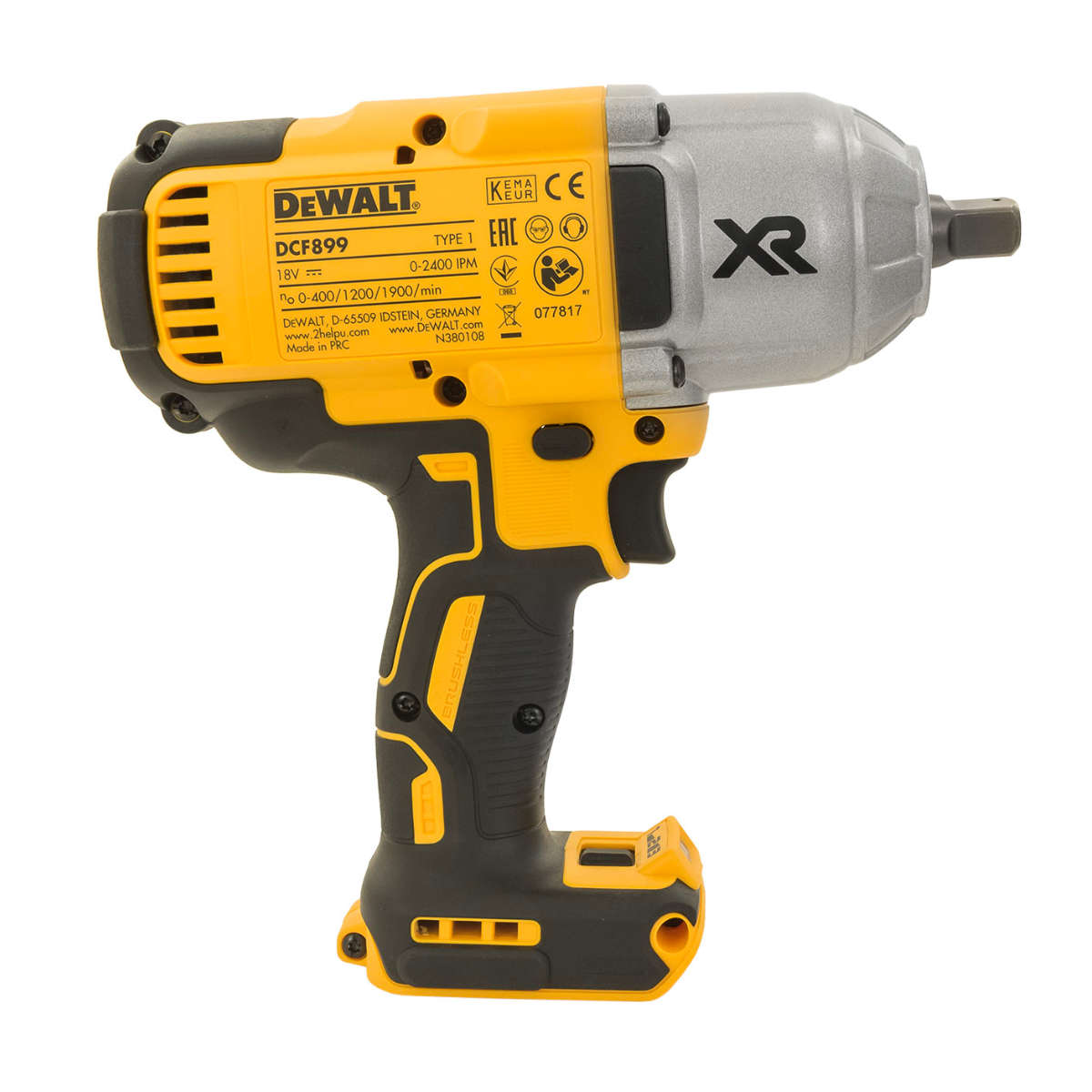 DEWALT 18V Impact Wrench 1/2" | DCF899NT