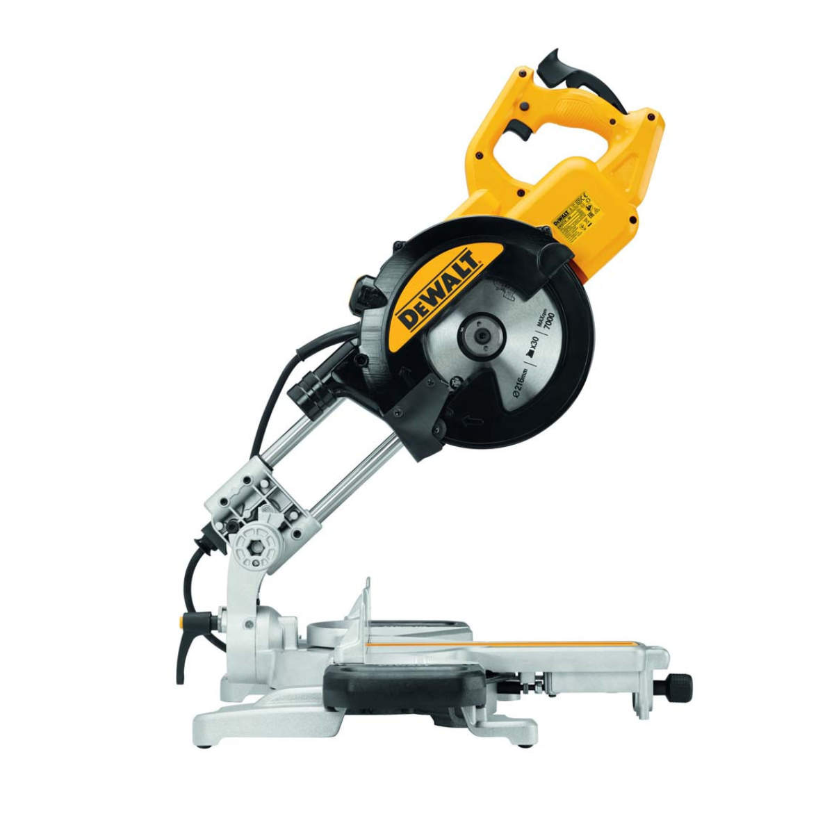 DEWALT Sliding Mitre Saw 216mm with XPS | DWS774