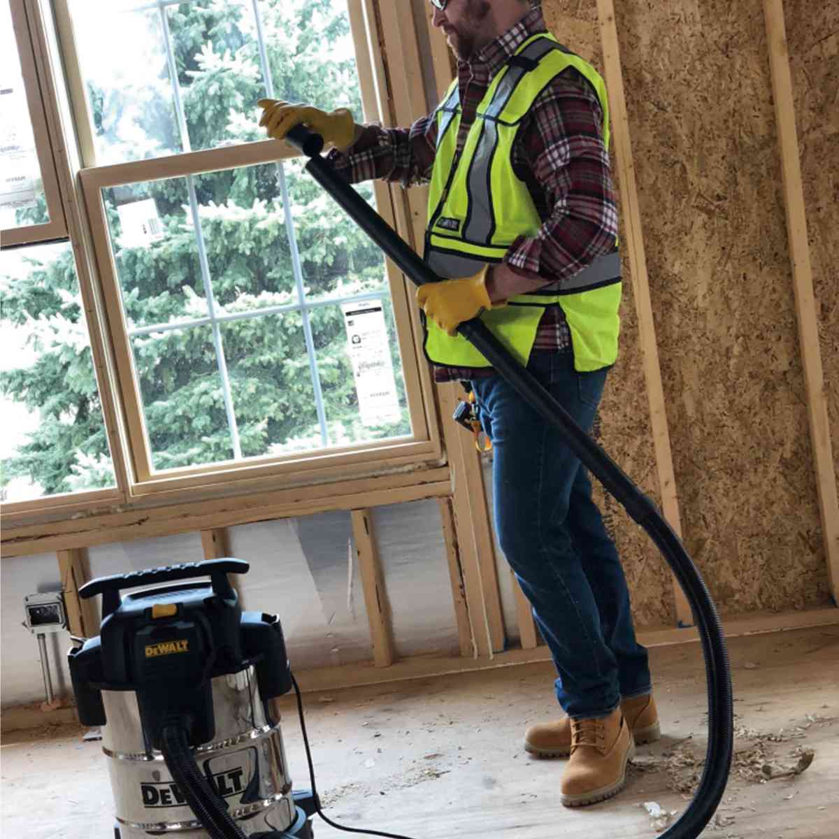 DEWALT Portable 38L Stainless Steel Wet Dry Vacuum Cleaner | DXV38SPTA