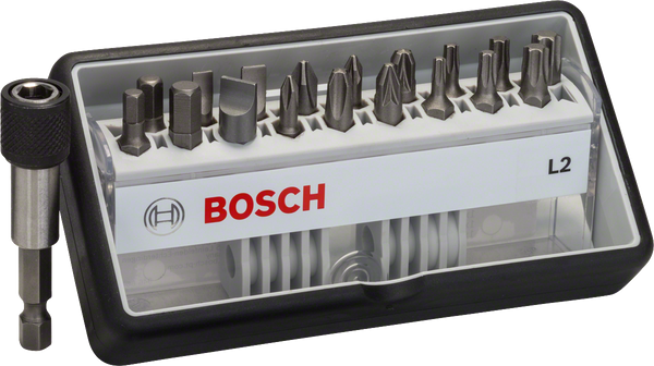 Bosch Professional Extra Hard Screwdriver Bit Set, Robust Line, 12+1-Piece | …