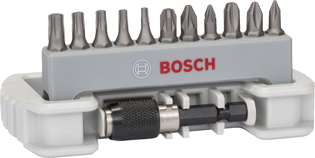 Bosch Professional Extra Hard Screwdriver Bit Set, Compact, 11+1-Piece | Acce…