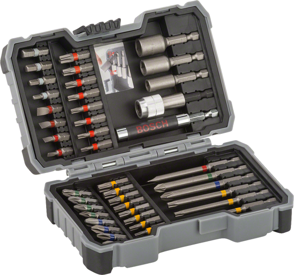 Bosch Professional Extra Hard Screwdriver Bit and Nutsetter Set, 43-Piece | S…
