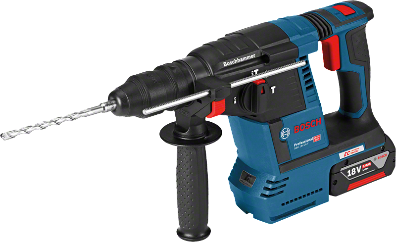 Bosch Professional Cordless Rotary Hammer with Sds Plus GBH 18V-26F | 18.0 V
