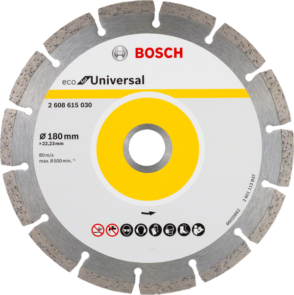 Bosch Professional Eco for Universal Segmented Diamond Cutting Disc | Diamond…