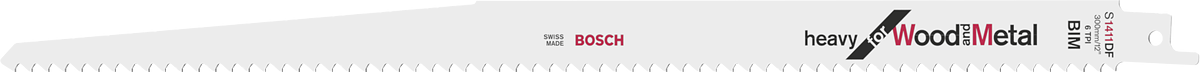 Bosch Professional S 1411 DF Heavy for Wood and Metal Reciprocating Saw Blade…