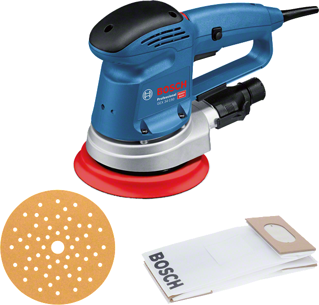 Bosch Professional Random Orbit Sander GEX 34-150 | 230 V, 340 W