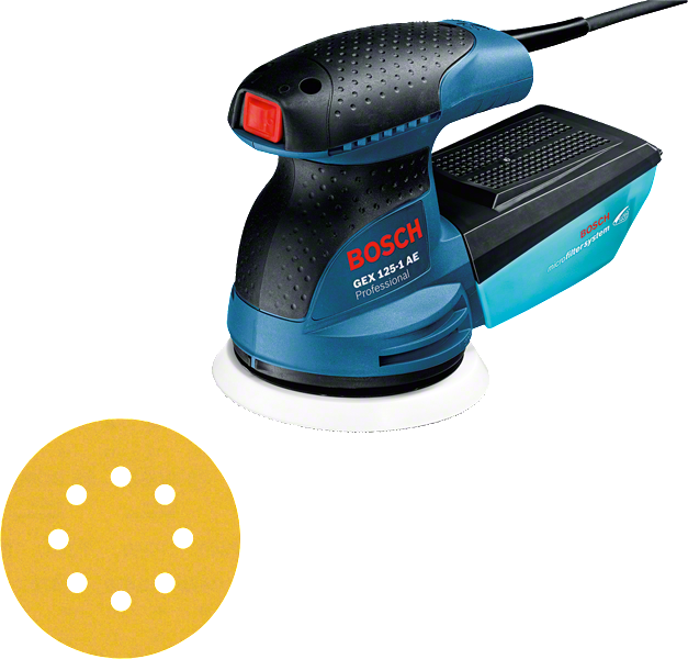 Bosch Professional Random Orbit Sander GEX 125-1 AE | 230 V, 250 W